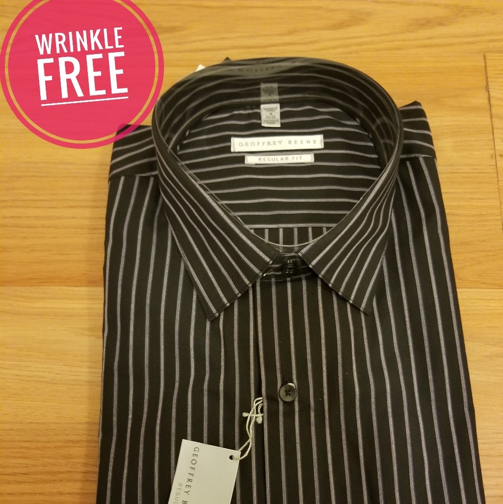 NWT Geoffrey Beene mens dress shirt